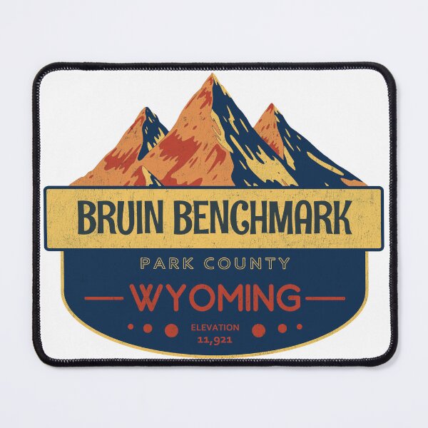 Item preview, Bruin Benchmark, Park County, Wyoming, Mountain Design designed and sold by Wanderful-roads.