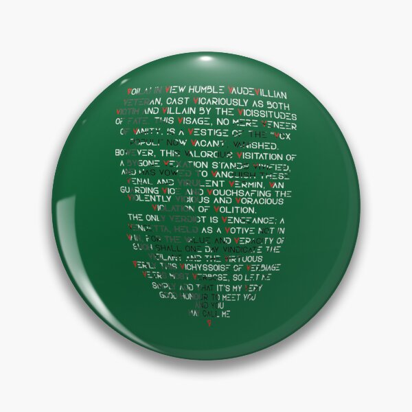 Item preview, But You May Call Me V designed and sold by PersonalizeG.
