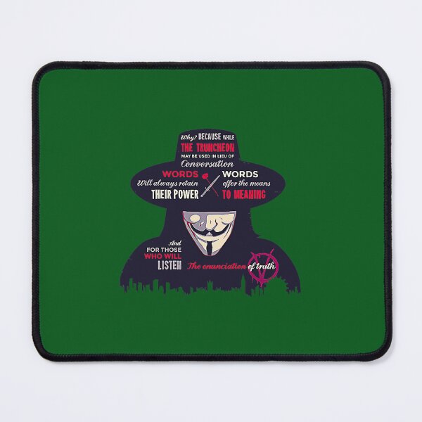 Item preview, Enunciation of TruthV for Vendetta, Guy Fawkes, Anarchy, Anonymous designed and sold by PersonalizeG.