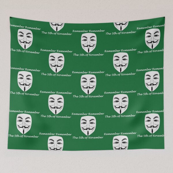 Item preview, Guy Fawkes - Remember Remember designed and sold by PersonalizeG.