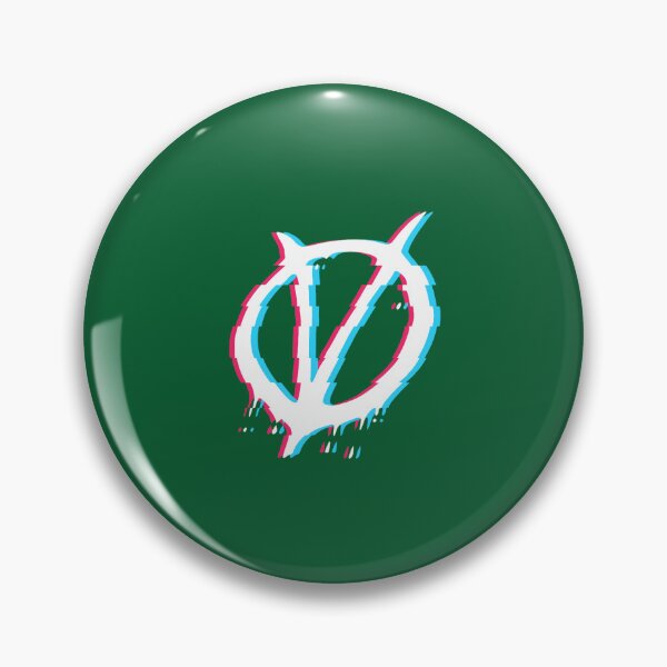 Item preview, Anonymous V for Vendetta Hacked Glitch Anaglyph Effect  designed and sold by PersonalizeG.