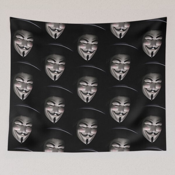 Item preview, Anonymous Mask Graphic ut You May Call Me V designed and sold by PersonalizeG.