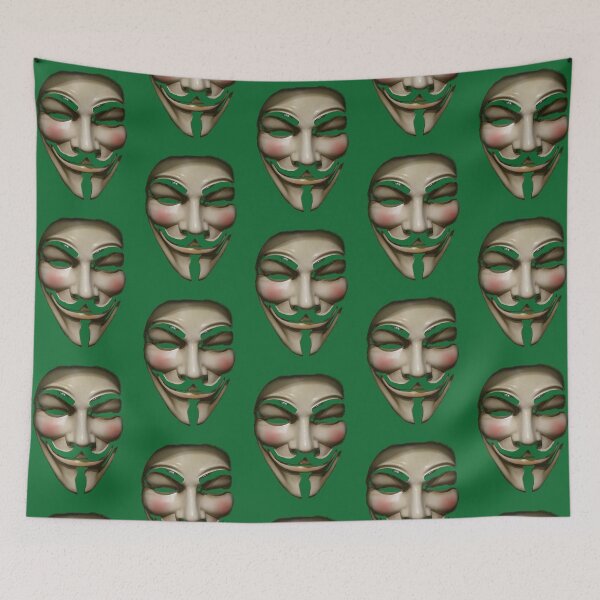 Item preview, Anonymous Guy Fawkes resist protest anarchist gift black t shirt or mask designed and sold by PersonalizeG.