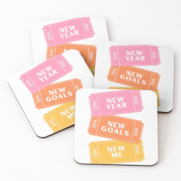 Item preview, New Year New Me - Vintage Tickets for 2026 Goals designed and sold by Colorful-Garden.