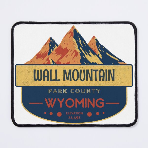 Item preview, Wall Mountain, Park County, Wyoming, Mountain Design designed and sold by Wanderful-roads.
