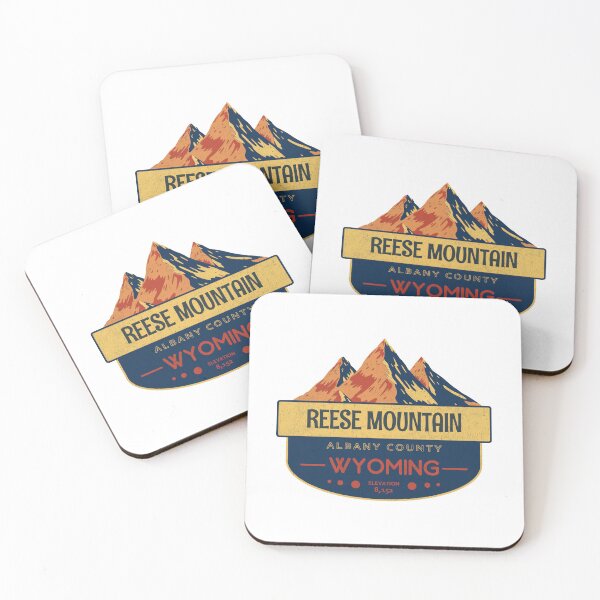 Item preview, Reese Mountain, Albany County, Wyoming, Mountain Design designed and sold by Wanderful-roads.