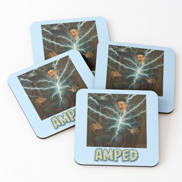 Item preview, Tesla is Amped designed and sold by Tridentulus.