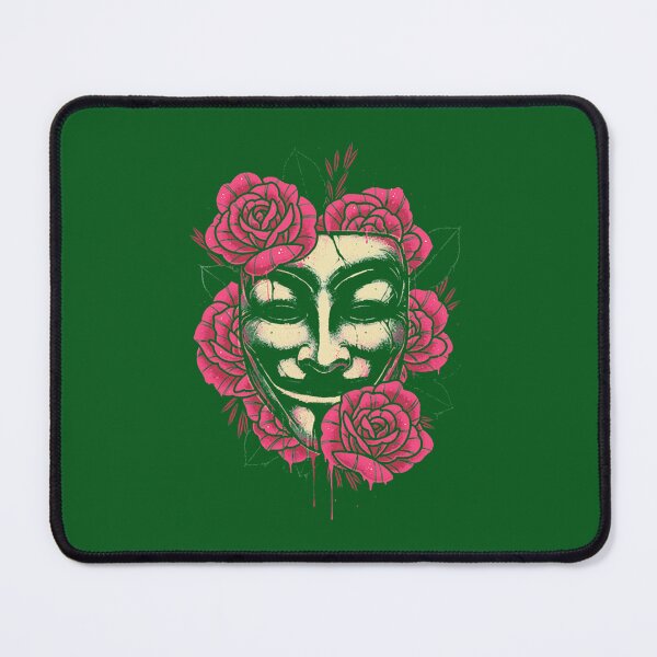 Item preview, GUY FAWKES FACE FLOWER ROSE designed and sold by PersonalizeG.