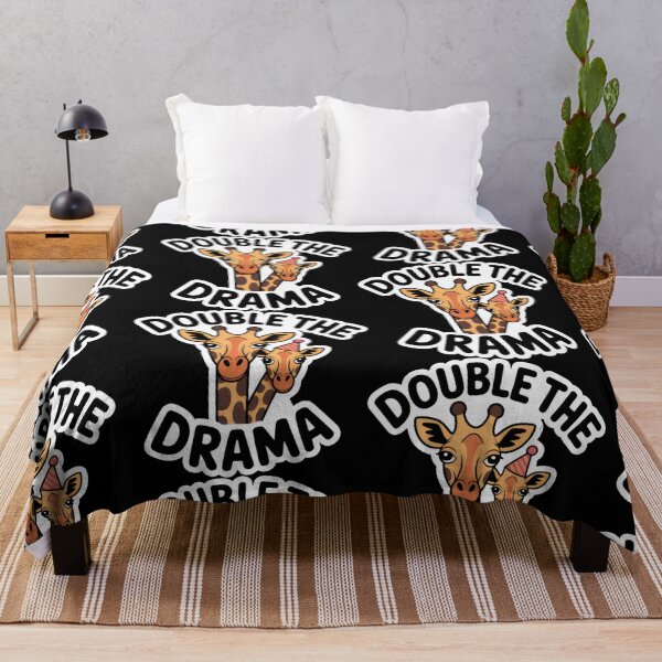 Item preview, Striking Giraffe Graphic with Orange and Brown Tones designed and sold by SplashTastic.