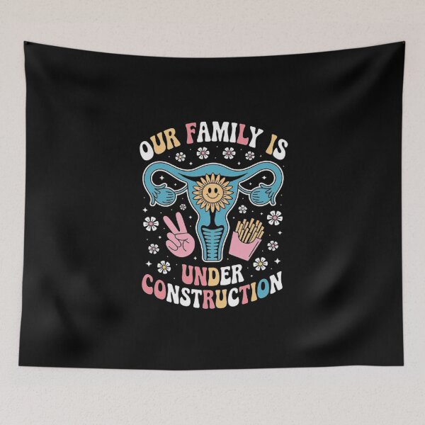 Item preview, Our Family Is Under Construction – Cute Pregnancy Announcement designed and sold by love3617.