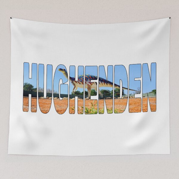 Item preview, HUGHENDEN - Mutt the Muttaburrasaurus Outback QLD designed and sold by Adam Gormley.