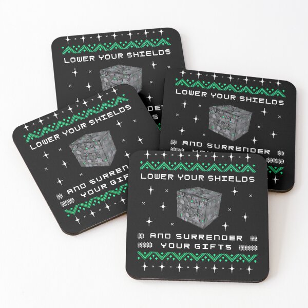 Item preview, Borg Cube Funny Ugly Christmas  designed and sold by mantikzrchay.