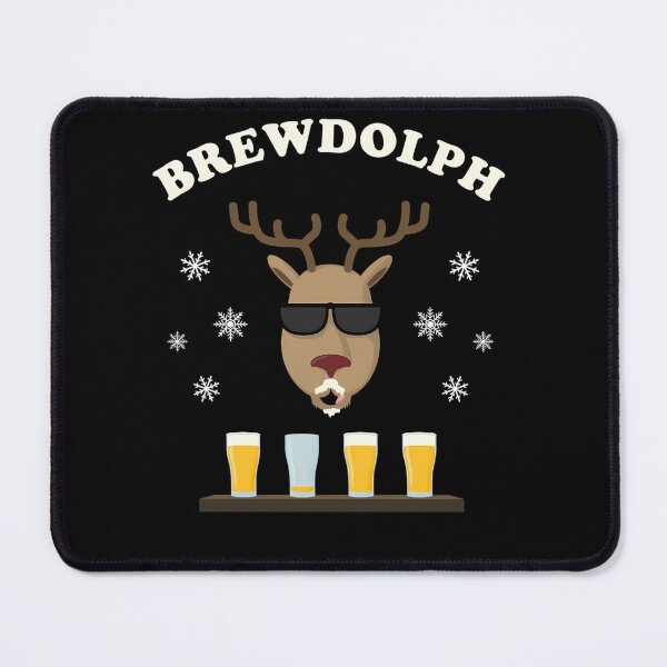 Item preview, Brewdolph Christmas Reindeer Brew Dolph designed and sold by mantikzrchay.