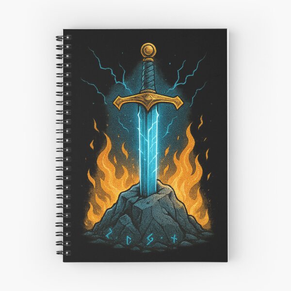 Item preview, “Legendary Sword – Flame of Destiny” designed and sold by DailyVibesCo.