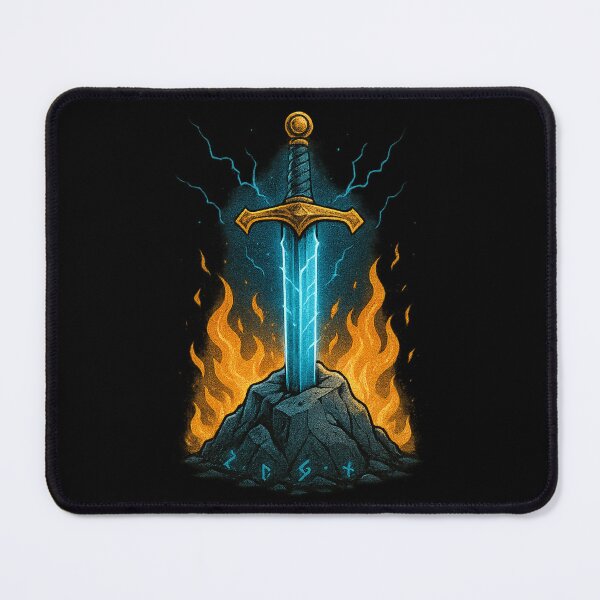 Item preview, “Legendary Sword – Flame of Destiny” designed and sold by DailyVibesCo.