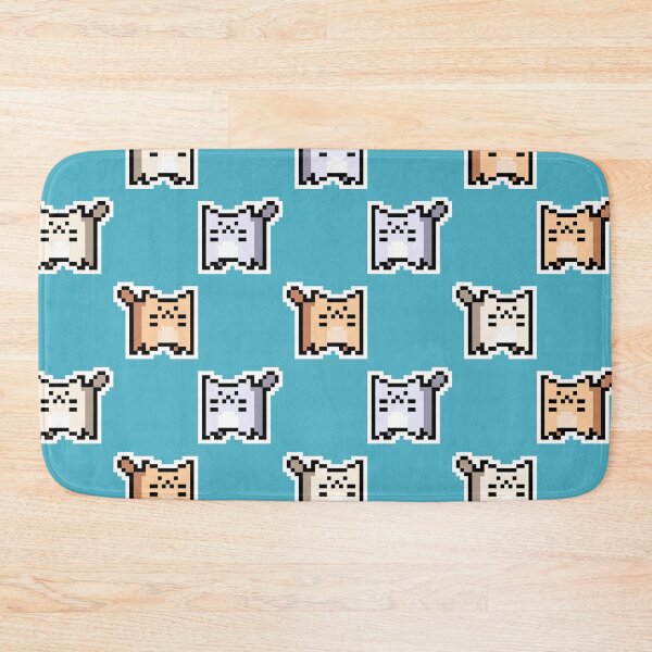 Item preview, Pixel-Cats – Pastel Loose Grid designed and sold by Wojciech Sumara.