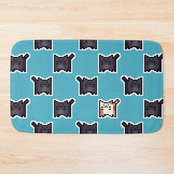 Item preview, Pixel-Cats – Orange Accent Loose Grid designed and sold by Wojciech Sumara.