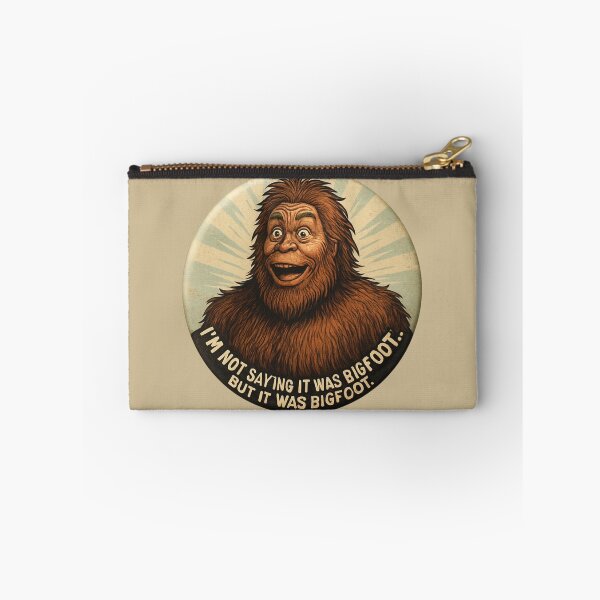 Item preview,  hairy Bigfoot funny design sticker designed and sold by anandsiva2703.