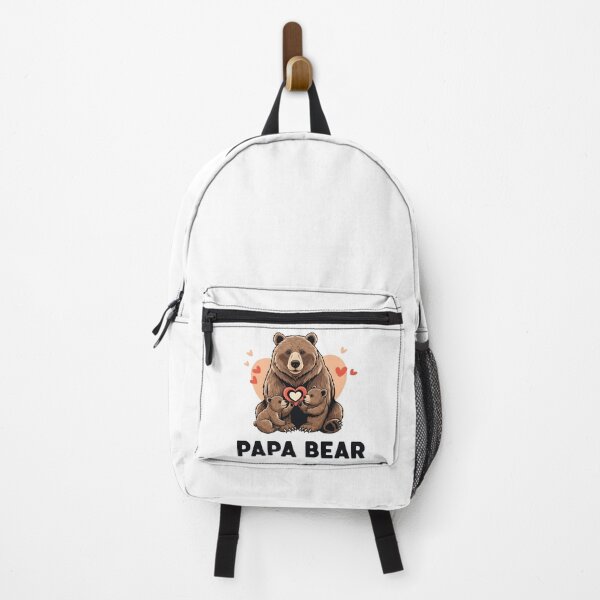 Item preview, Papa Bear T-Shirt | Cute Big Bear with Cubs Heart Illustration designed and sold by fawzimorsy.