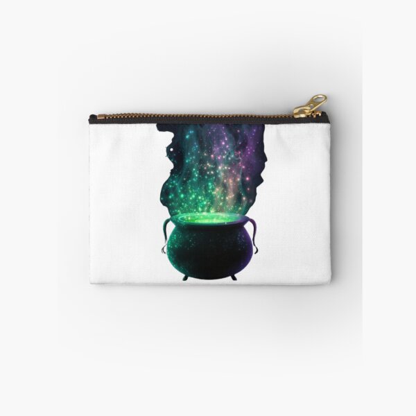 Item preview, Magic Witch Cauldron with Glowing Potion designed and sold by AlexLineArt.