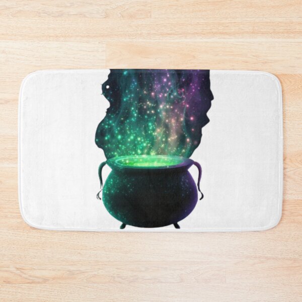 Item preview, Magic Witch Cauldron with Glowing Potion designed and sold by AlexLineArt.