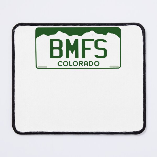 Item preview, BMFS Colorado License Plate designed and sold by AmberCout.