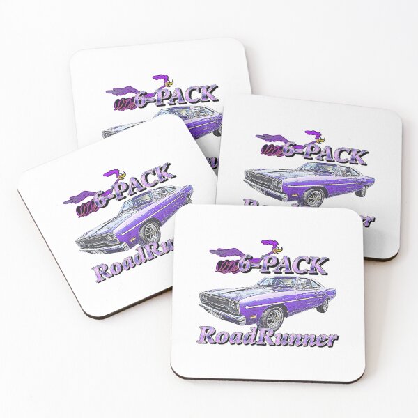 Item preview, Roadrunner 6 Pack American Muscle Classic Car designed and sold by kolourmrhs.
