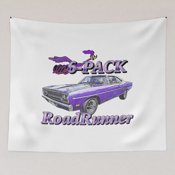 Item preview, Roadrunner 6 Pack American Muscle Classic Car designed and sold by kolourmrhs.