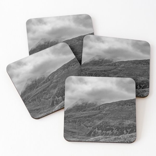 Item preview, Slioch Mountain, Scottish Landscape Black & White  designed and sold by CEastwoodPhotos.