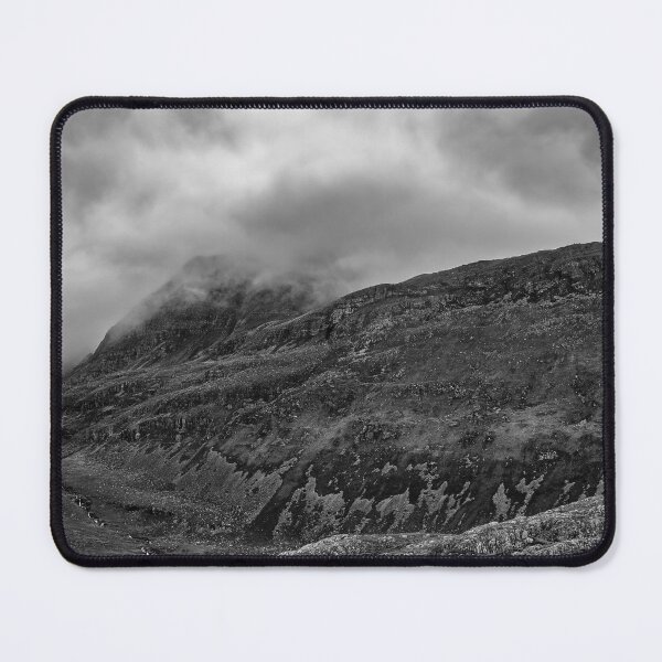Item preview, Slioch Mountain, Scottish Landscape Black & White  designed and sold by CEastwoodPhotos.