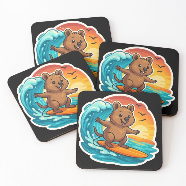 Item preview, Young Wave Rider Quokka designed and sold by Raubee.