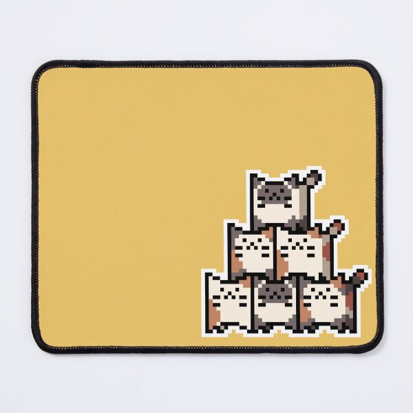 Item preview, Beige Pixel-Cats Pyramid designed and sold by Wojciech Sumara.