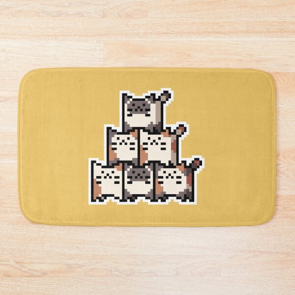 Item preview, Beige Pixel-Cats Pyramid designed and sold by Wojciech Sumara.