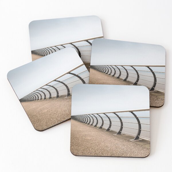 Item preview,  Curved Railings, Cleveleys Promenade designed and sold by CEastwoodPhotos.