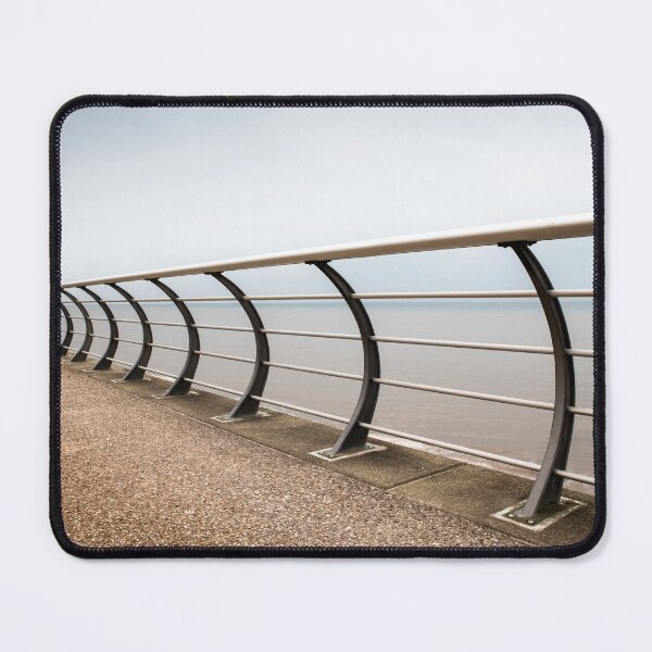 Item preview,  Curved Railings, Cleveleys Promenade designed and sold by CEastwoodPhotos.