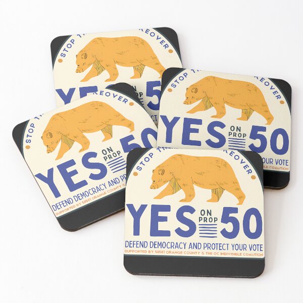 Item preview, Golden Bear - Yes On Prop 50 1455 designed and sold by AerinChapm.