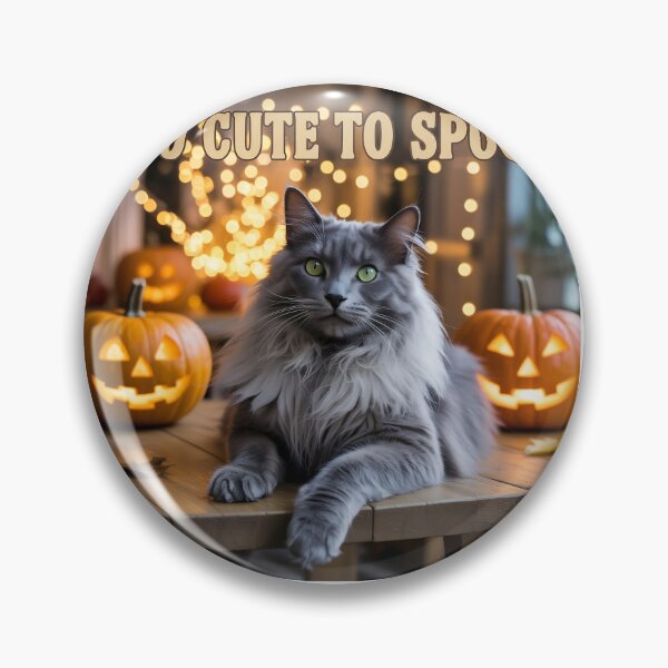 Item preview, " Too Cute To Spook  Cat " designed and sold by HolisticFurArt.