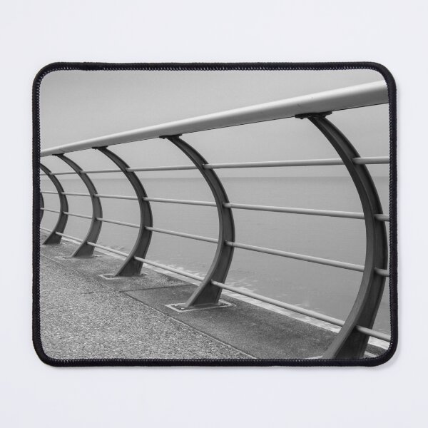 Item preview, Cleveleys Promenade Black & White designed and sold by CEastwoodPhotos.