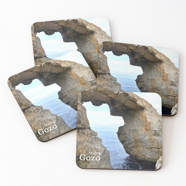 Item preview, Beautiful view of the Wied il-Mielah Window of Gozo Island, Malta. Original photography designed and sold by studio838.