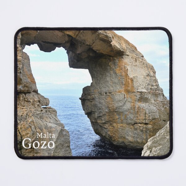Item preview, Beautiful view of the Wied il-Mielah Window of Gozo Island, Malta. Original photography designed and sold by studio838.