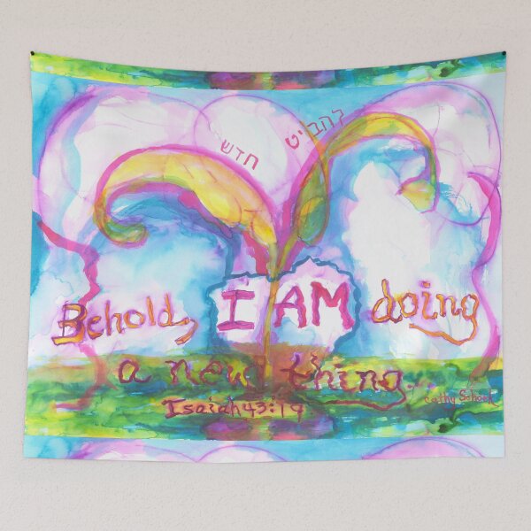 Item preview, Behold I Am Doing A New Thing designed and sold by Cathyschock.