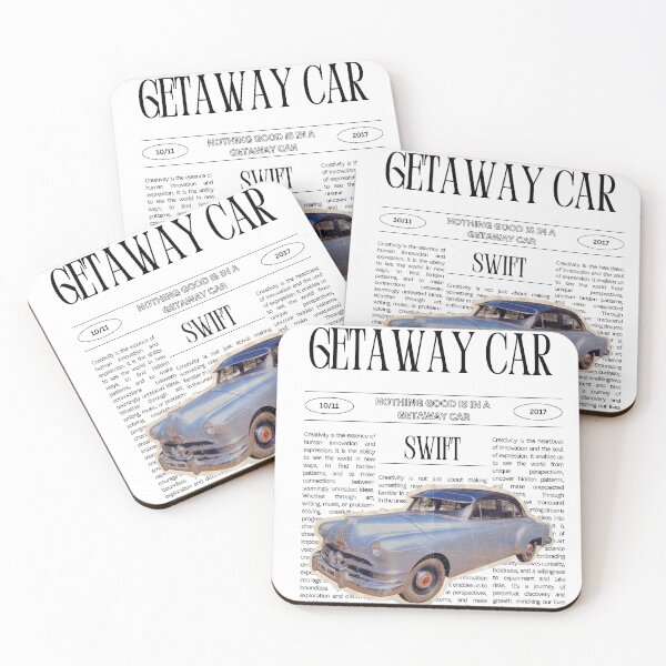 Item preview, Retro Getaway Car designed and sold by #SadieArt.