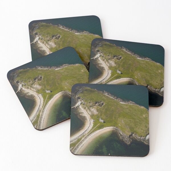 Item preview, Ard Neackie Lime Kilns: Aerial Landscape designed and sold by CEastwoodPhotos.