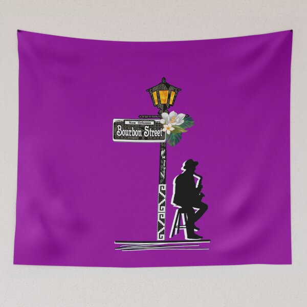 Item preview, Bourbon Street Saxophonist  designed and sold by artbyomega.
