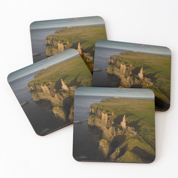 Item preview, Castle Sinclair Girnigoe, Noss Head Lighthouse designed and sold by CEastwoodPhotos.