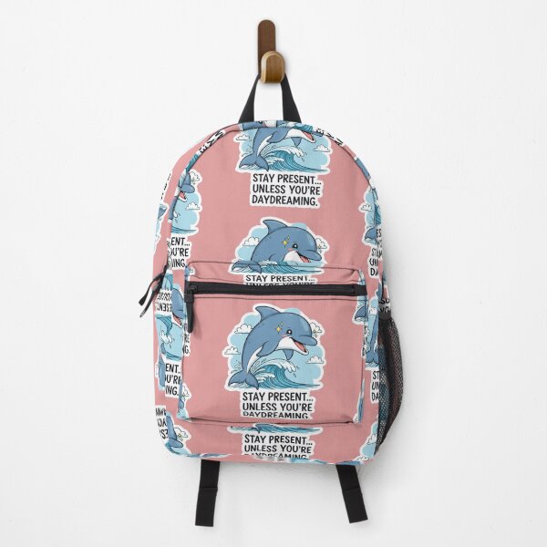 Item preview, Stay Present and Playful A Dolphin’s Guide to Mindful Daydreaming designed and sold by bvdesignart.