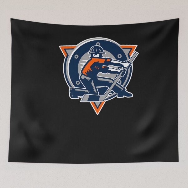 Item preview, edmonton oilers reverse retro-Hockey Style designed and sold by JesseBrinski.