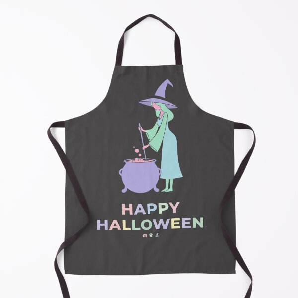 Item preview, Witch Cake with Cauldron - Happy Halloween designed and sold by DibuHumor.