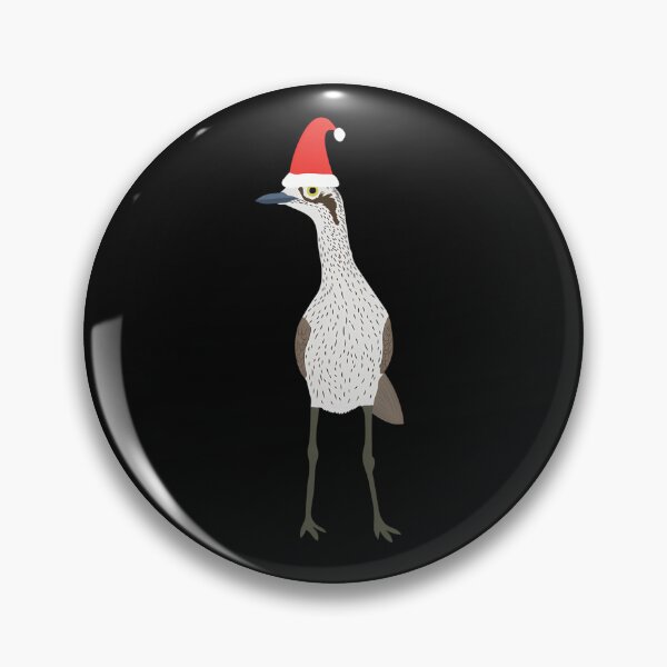 Item preview, Christmas Bush Stone-Curlew On Black designed and sold by korgiedjp.