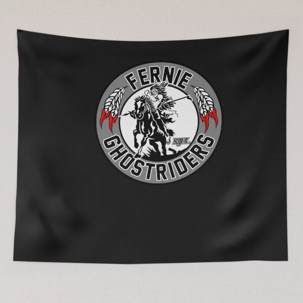 Item preview, Fernie Ghostriders   -Hockey Style designed and sold by JesseBrinski.